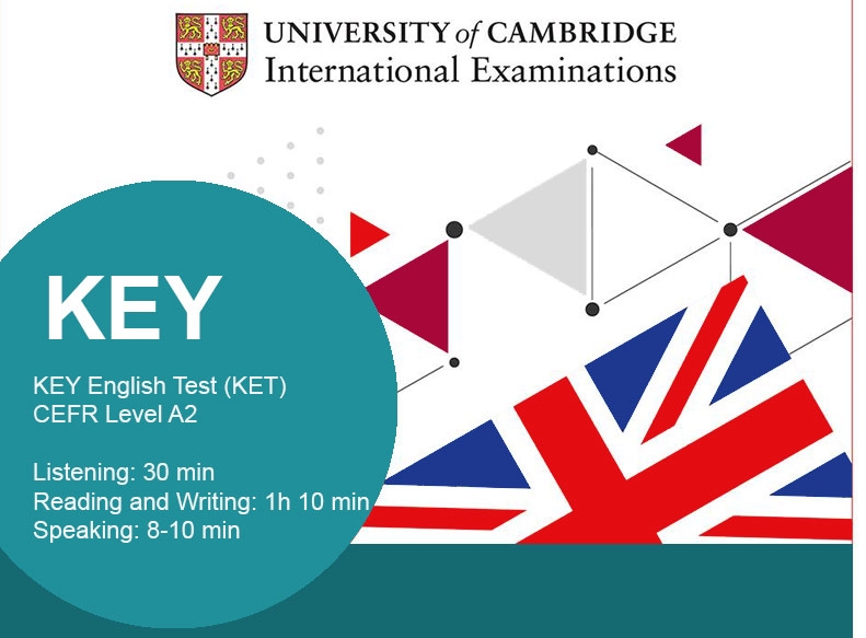 A2 KET for Schools, B1 Preliminary for  Schools